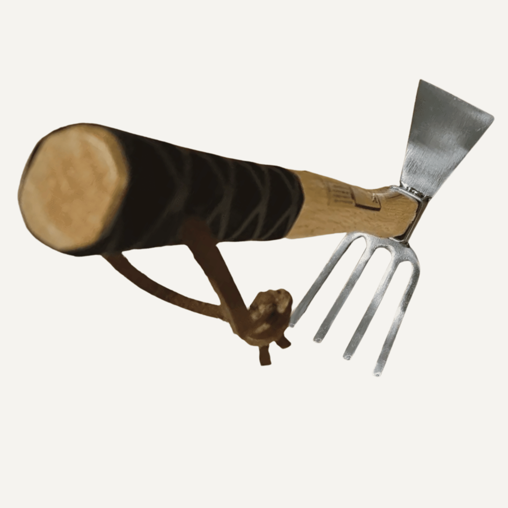 One-Handed Forged Stainless Fork & Mattock East-West Tools