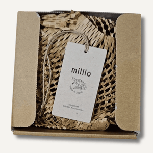 Boxed forged iron flower pot