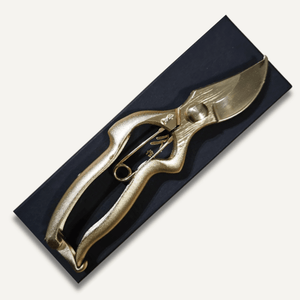 Toyama Hamono 165mm Limited edition Gold Plated Mini Secateurs East-West Tools