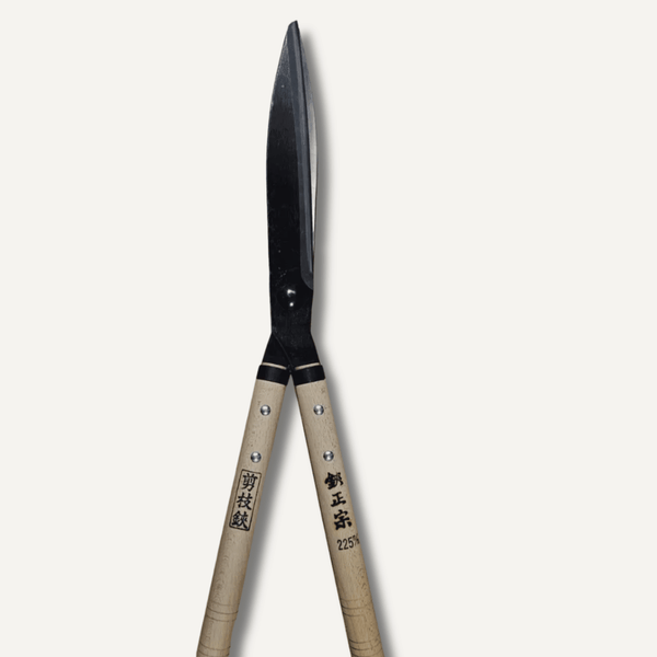 ‘Yoshioka’ Curved Topiary Shears – Yasugi White Paper Steel alternate