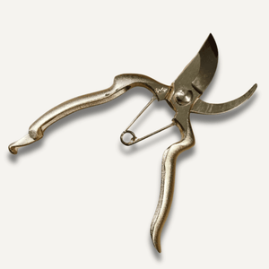 Toyama Hamono 165mm Limited edition Gold Plated Mini Secateurs East-West Tools