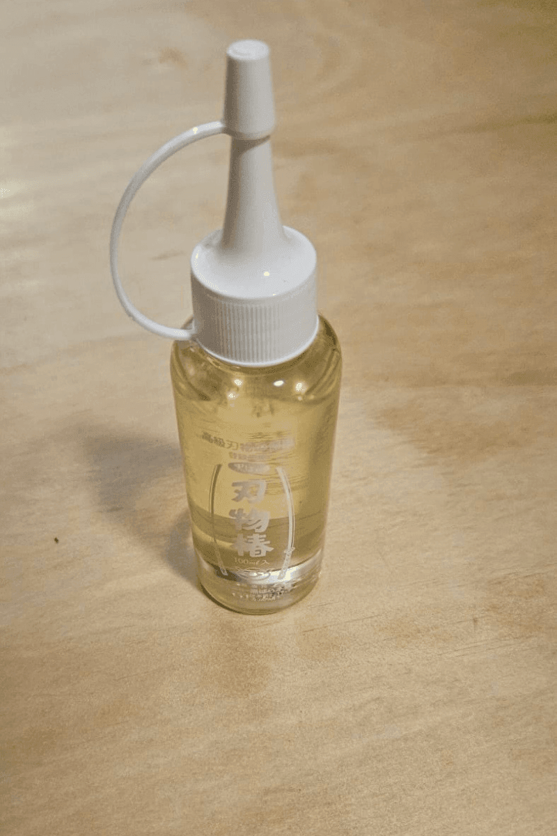 Black Rose Camellia Oil for Cutlery 100ml - East-West Tools
