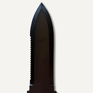 close up of Hori Hori knife blade