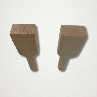 Michi Hamono Hinoki Cypress Teaspoon Blank Pair