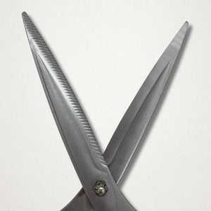 close up shot of 180mm nokokari open blades 