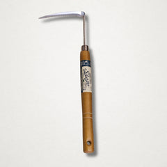 Shozo Knock Knock Sickle handle grip and angled head detail