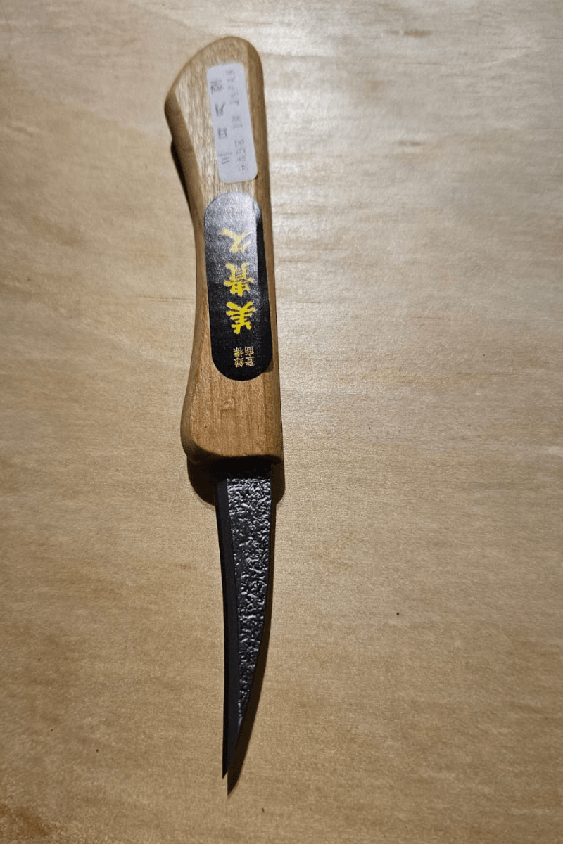 Ikeuchi Curved Carving Knife - East-West Tools