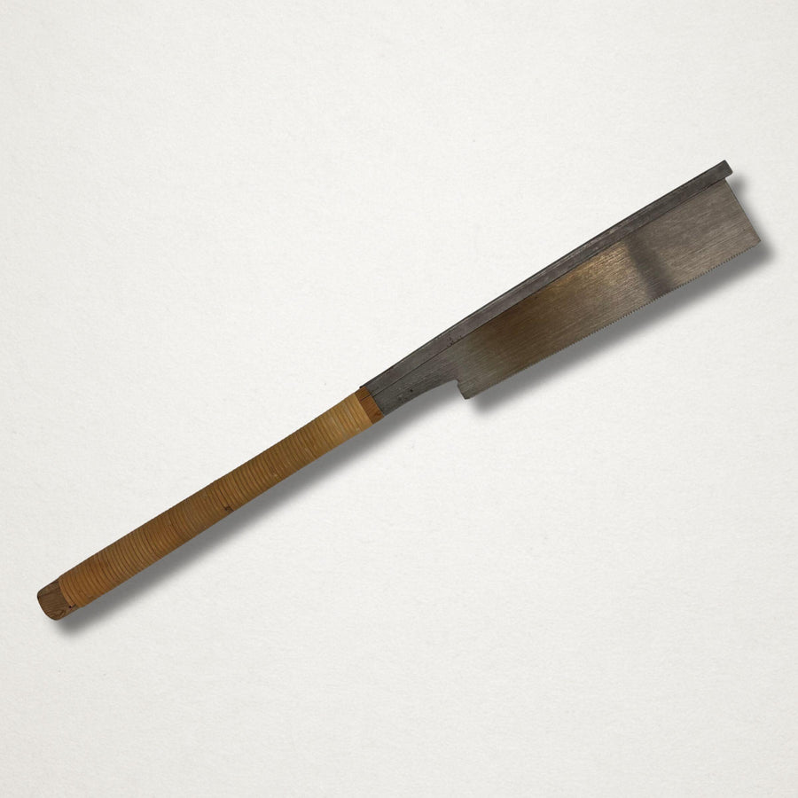 Vintage Japanese Dozuki Saw 240mm, Hand-Forged Carbon Steel, NOS