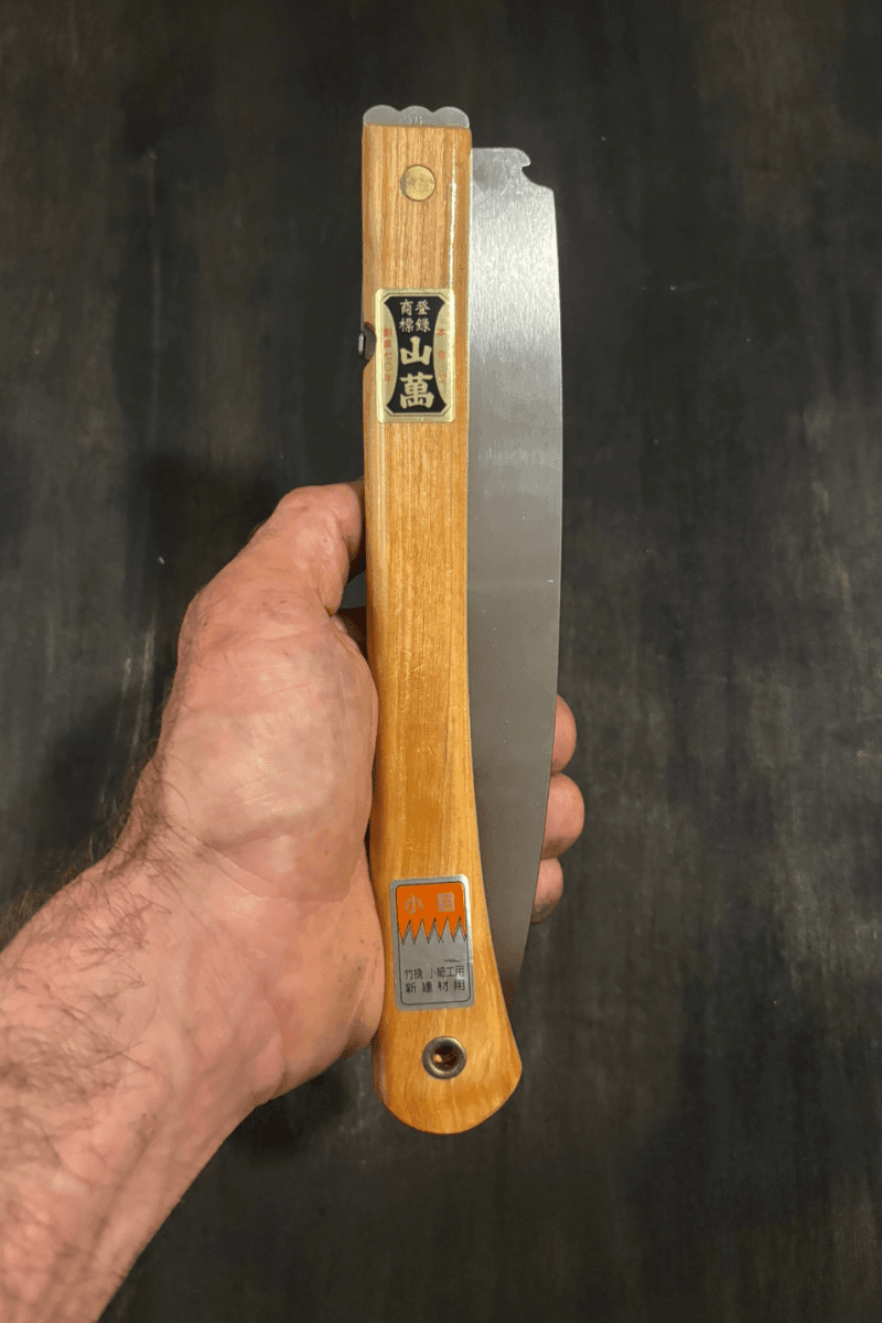 Vintage New Old Stock Yamaman 210mm Folding Pruning Saw - East-West Tools