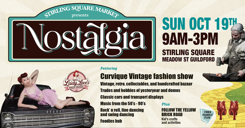 Stirling Square Markets Nostalgia